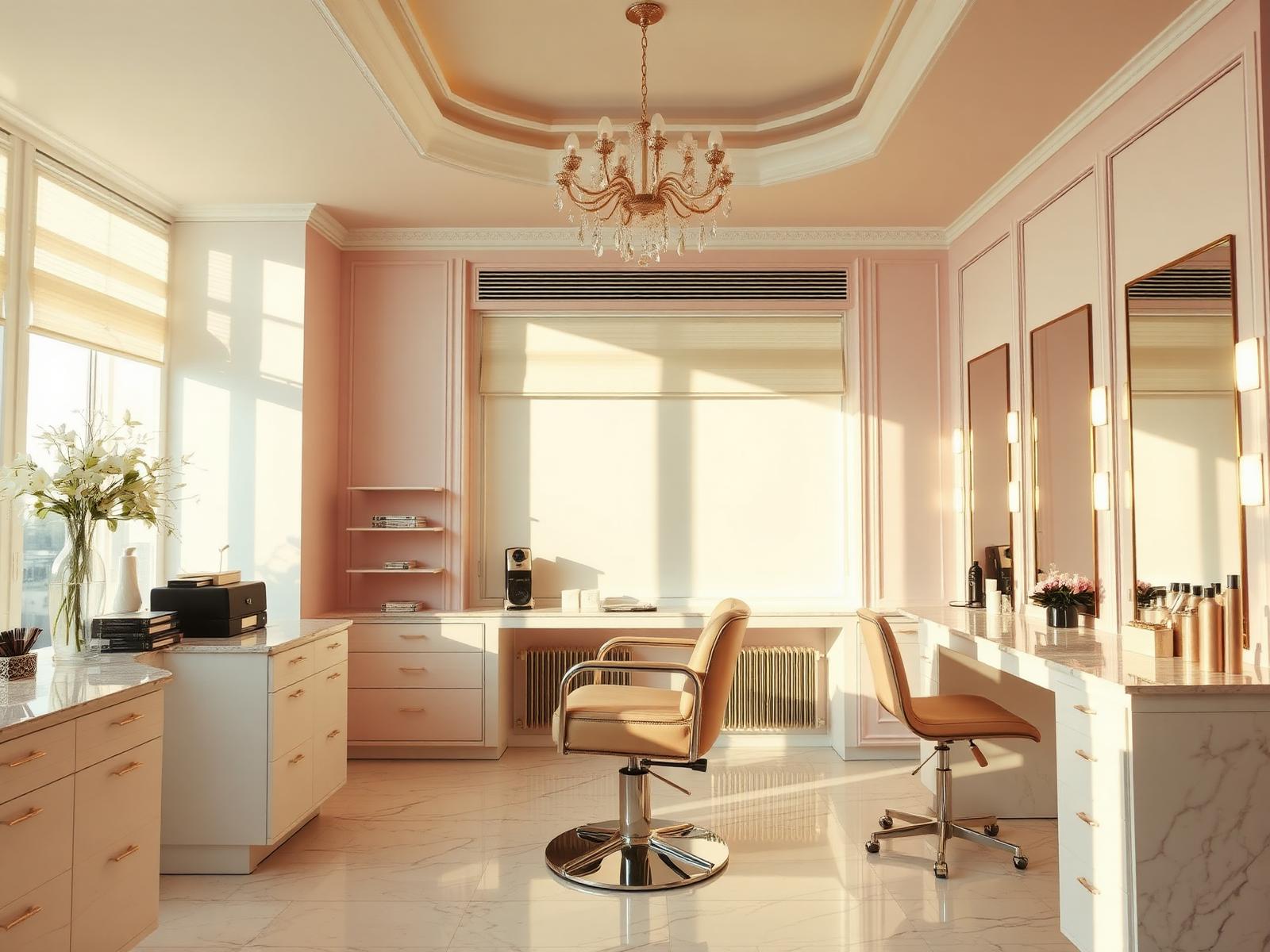 Luxury Beauty Studio концептуален демо сайт от Golden Agency